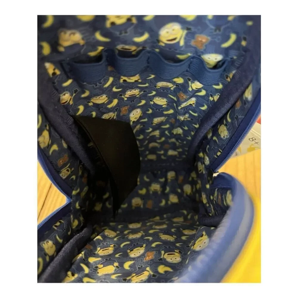 Loungefly Despicable Me Minions Cosplay Mini Pencil Bag Bananas NWT